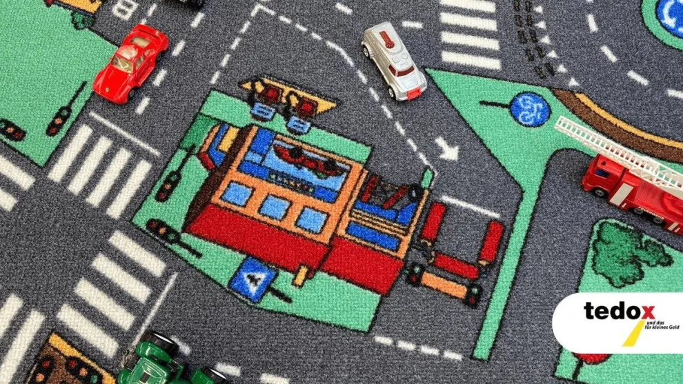 Spielteppich Autobahn