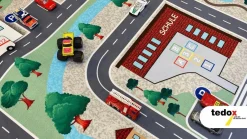 Spielteppich Straße Bunt