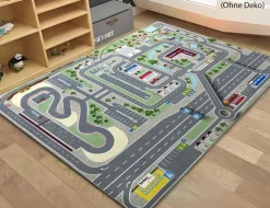 Spielteppich Straße Bunt