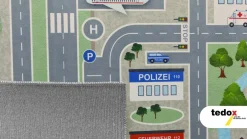 Spielteppich Straße Bunt