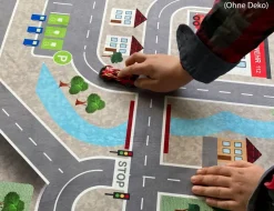 Spielteppich Straße Bunt