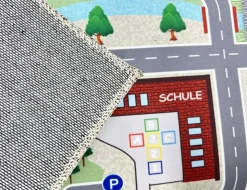 Spielteppich Straße Bunt