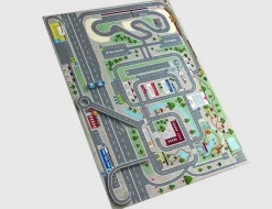 Spielteppich Straße Bunt
