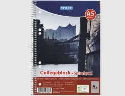 Spiral-Collegeblock A5 kariert