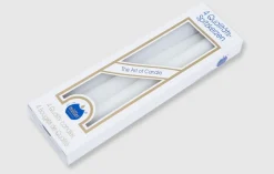 Spitzkerzen Weiß 4er Pack