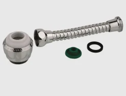 Spülbrausekopf mit Metallschlauch