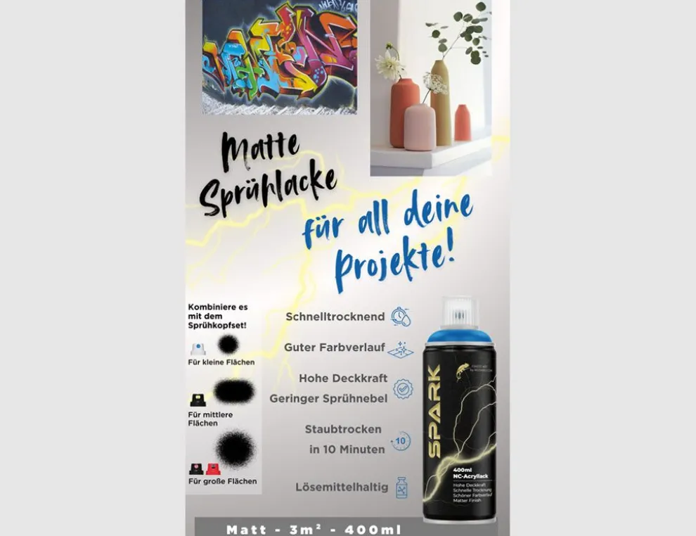 Spraylack Spark matt
