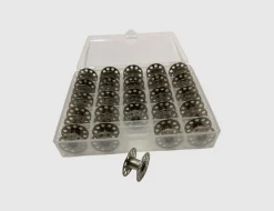 Spulenbox Metall Transparent