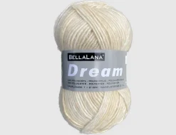 Strickgarn Dream beige gemustert