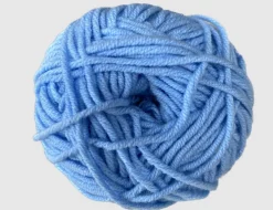 Strickgarn Soft blau