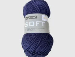 Strickgarn Soft jeansblau