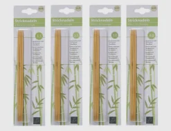 Strumpfstricknadeln Bambus 5er Pack