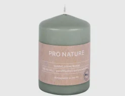 Stumpenkerze Pro Nature Minze klein