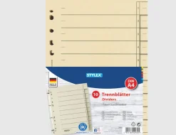 Stylex Trennblätter 10er DIN A4