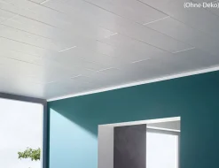 Styropor Paneele lichtgrau