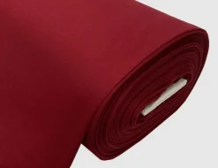 Sweatstoff Uni Dunkelrot