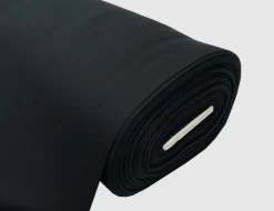 Sweatstoff Uni Schwarz