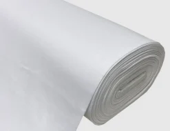 Sweatstoff Uni Weiß