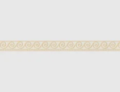 Tapetenborte Vinyl Jugendstil Beige