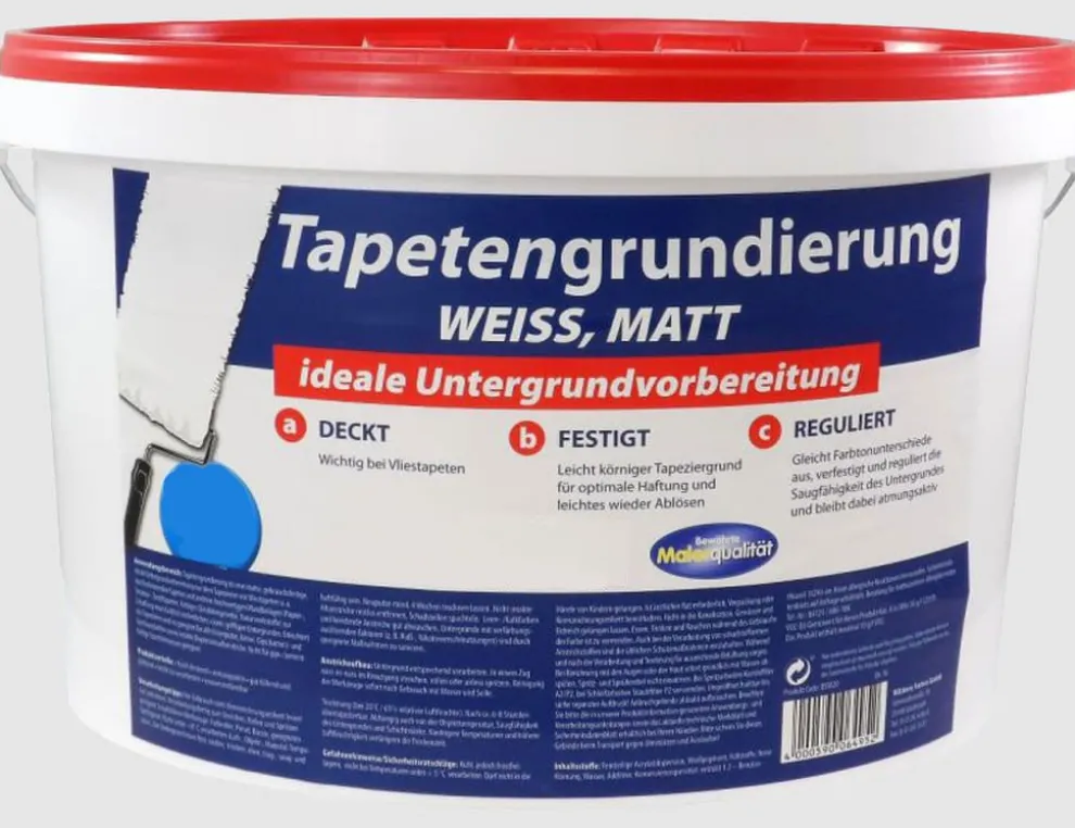 Tapetengrund Weiß
