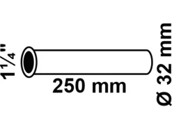 Tauchrohr für Siphon