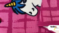 Teppich Einhorn pink
