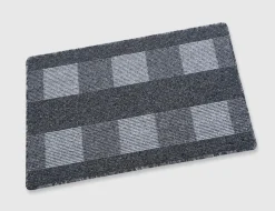 Teppich Karree anthrazit