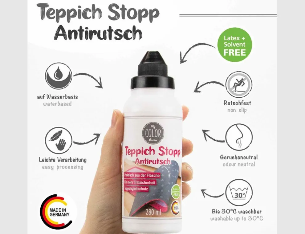Teppich-Stopp flüssig