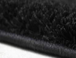 Teppich Tiamo Schwarz Rund