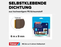 Tesa Moll Dichtungsband Braun