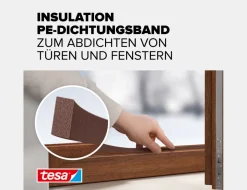 Tesa Moll Dichtungsband Braun