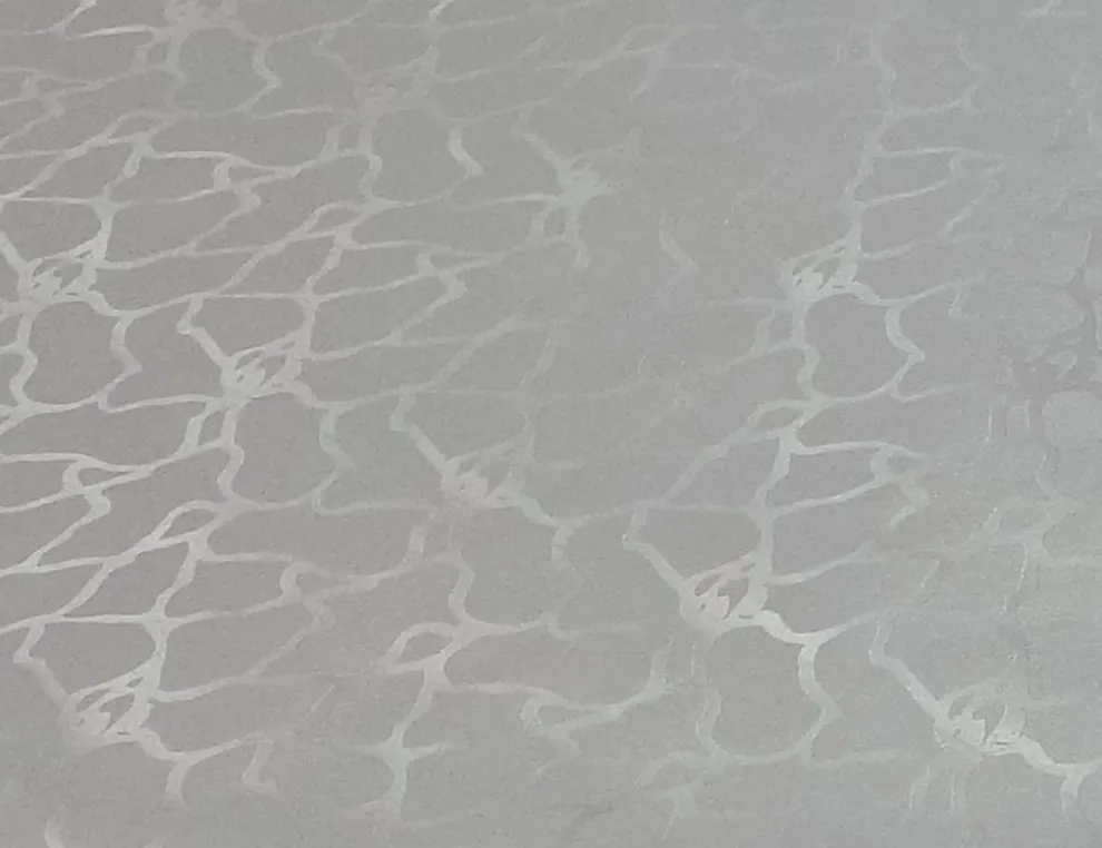 Tischdecke Damast Marmor Silber