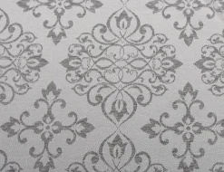Tischdecke Ornament grau