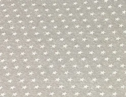 Tischdecke Sterne Grau
