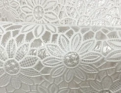 Tischdecke Vinyl Spitze Blumen