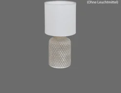 Tischleuchte Bellariva Grau