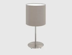 Tischleuchte Taupe
