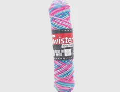 Topflappengarn Twister Curly Color