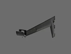 Träger für Kleiderstange 25 cm