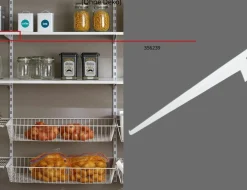 Träger 1-reihig 60 cm