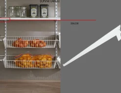 Träger 1-reihig 50 cm