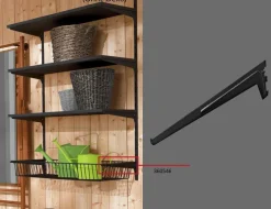 Träger 1-reihig 50 cm