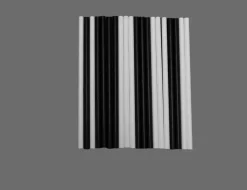 Trinkhalme 20 Stück Papier schwarz/weiß