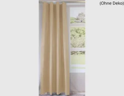 Verdeckte Schlaufe Blackout Beige
