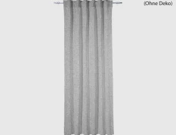 Verdeckte Schlaufe Dolce Vita Grau 245x135cm