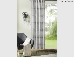 Verdeckte Schlaufe Ora Grau Lurex