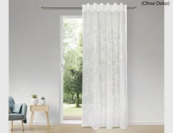 Verdeckte Schlaufe Poppy Offwhite