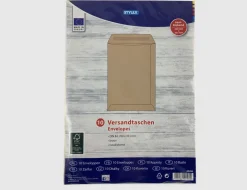 Versandtaschen B4 braun