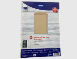 Versandtaschen C4 braun