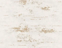 Vliestapete Beige Gold